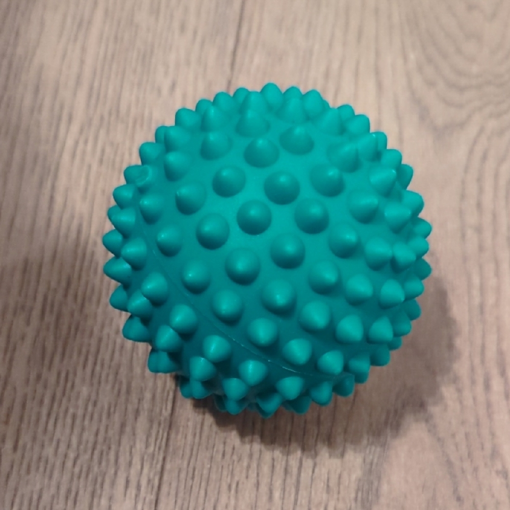 Teal Spiky Deep Tissue Massage Ball-like New
